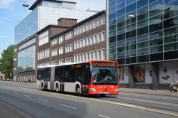 BSAG Bremen Bus Mercedes Citaro Gelenkbus an der Westerstraße
