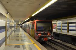 U-Bahn Catania Metro in der Station Galatea