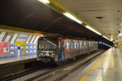 U-Bahn Catania Metro in der Station Giuffrida