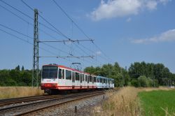Stadtbahn Dortmund U-Bahn B-Wagen als U42 in Grevel