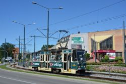 Straßenbahn Elbing Elblag Tram Konstal 805Na 120 Jahre Tram